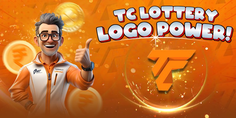 an image of a man and tc lottery logo explaining the power of the logo holds